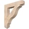 Ekena Millwork Funston Arts & Crafts Smooth Bracket, Douglas Fir, 5 1/2"W x 34"D x 34"H BKT06X34X34FST03SDF - alternate 1